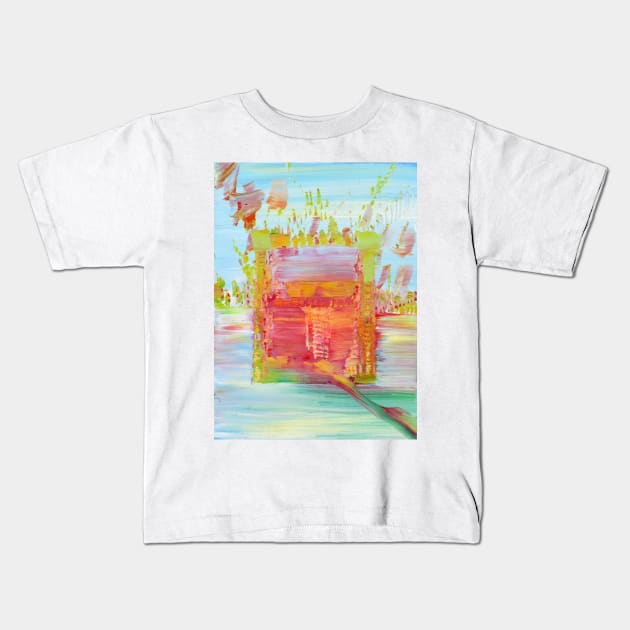 RED Kids T-Shirt by lautir